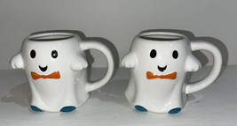 2 Target 3-D Ghost Halloween Coffee Cups Mugs 12oz New Hide and Eek 2022 - £23.18 GBP