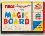 TWA Flying Magic Board KIds Fun Complete Trans World Airlines  - $17.82