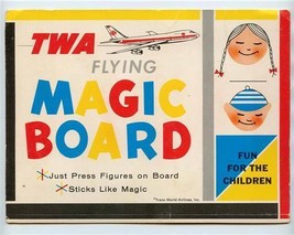 TWA Flying Magic Board KIds Fun Complete Trans World Airlines  - £14.01 GBP
