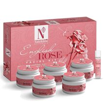 NutriGlow Natural’s English Rose &amp; Raw Irish Cofee Facial Kit with Rose ... - $17.99+