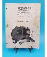 Vintage 1981 New Holland 851 Round Baler Owner Operator Manual PN 42085113 - $51.95 CAD