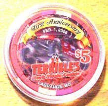 (1) $5. Terrible&#39;s C ASIN O Anniversary C ASIN O Chip - La Grange, Mo-2006-Baja 1000 - £7.95 GBP