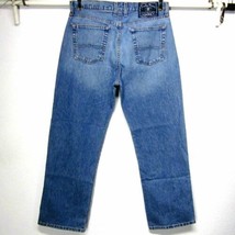 Lucky Brand RIVINGTON Loose Fit Straight Leg Blue Jeans W32 L30 100% Cotton - £15.87 GBP
