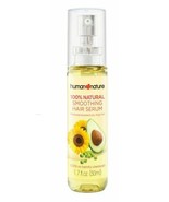 Human Nature 100% Natural Smoothing Hair Serum Sunflower &amp; Avocado Oil A... - $277.64 MXN