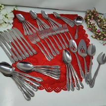 54X Superior CHAPEL HILL Stainless Flatware Set Spoons Forks Knives Serv... - $29.98