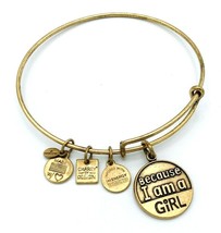 Alex And Ani Because I Am A Girl Expandable Charm Bracelet - $13.86