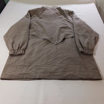 Giorgio Morandi Women's Tan/Khaki Full Zip Coat Jacket Size L Chest Measured 51" image 2