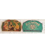 2 Vintage Sewing Needle Books ATC &amp; Finepoint Needle Book - $149.46 MXN