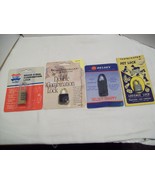 4 New Luggage Mini Padlock Lock American Tourister Royal Traveller Delse... - $27.06 CAD