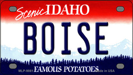 Boise Idaho Novelty Mini Metal License Plate Tag - $14.95