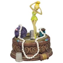 Disney Tinker Bell Sewing Notions 5&quot; Music Box &quot;You Can Fly! You Can Fly!&quot; 1951 - £21.76 GBP