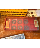NEW Pack of 6 Sandvik Carbide Insert round Shim Seat # 5322 110-04 vh2 - $612.13 MXN