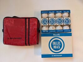 Vintage Dunlop Maxfli Blue Max Golf Bolas 4 Cajas De 3 Cada 12 Total Roj... - €19,67 EUR