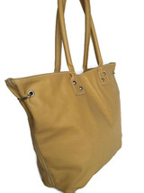 Retro Leather Bag in Cream Beige, Everyday Casual Purse, Tania - £74.73 GBP