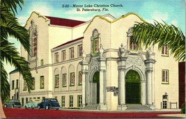 Lot of 10 Vtg Linen Postcards - Florida State Church Buildings - All Unposted - £11.79 GBP