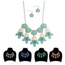 Bubble Drizzle ..Necklace And Earrings Set.. - £16.88 GBP