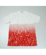 Red &amp; White Patterned T-shirt/shorts Set XXL - $15.96