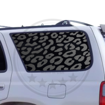 Fits 2003 - 2009 Toyota 4Runner Leopard Cheetah Print Rear Window Decal Stickers - $24.99+