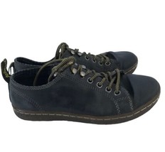 DR MARTENS Womens Shoes Black SAMIRA Leather Low Top Comfort Sneaker Sz 6 - £17.25 GBP