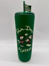 Disney Parks Starbucks Park Days &amp; Lattes Hot Cold Tumbler Green Stainle... - $65.33