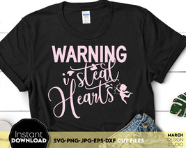Valentine Day SVG, Heart SVG, Cupid SVG, Valentine Tshirts Svg, Svg Hear... - $3.69