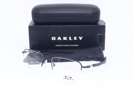 New Oakley Plier OX5142-0152 Titanium Satin Black Eyeglasses Authentic 52-18 - £93.42 GBP
