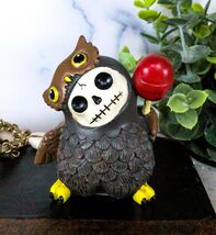 Furrybones Hootie The Great Horned Owl With Red Lollipop Skeleton Figuri... - €12,96 EUR
