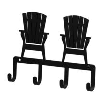 Village Wrought Iron Chairs Key Holder Key Hooks - £7.82 GBP
