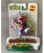 Sesame Street Rock &amp; Roll Elmo Clip-On 1999 Fisher-Price – New Sealed - $19.25 CAD