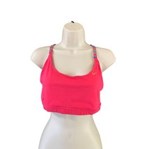 Nike Womens Size XL Sports Bra Pink 3 interchangeable Straps SU131003 LM... - $16.82