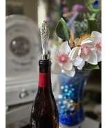 Bottle stopper made from vintage silverware knife handle  several patterns - $27.74 CAD
