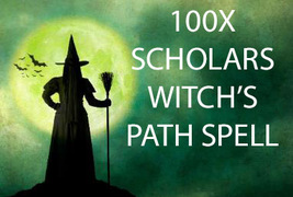 100X 7 Scholars Witch&#39;s Path Extreme Higher Magick Work Magick Ring Pendant - £23.43 GBP