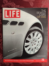 Rare LIFE Magazine October 29 2004 Sexiest Cars Of 2005 John Berendt Springsteen - £15.69 GBP