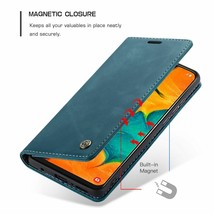 Leather Magnetic Flip back Case Cover Samsung Galaxy Note10+S105G A70/A50/A20/30 - £48.52 GBP