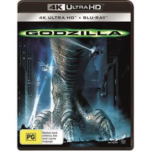 Godzilla 4K UHD Blu-ray / Blu-ray | 1998 Version | Matthew Broderick | Region... - £21.22 GBP