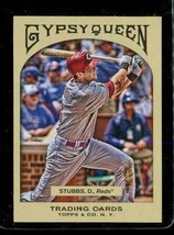 2011 Topps Gypsy Queen Baseball Trading Card #224 Drew Stubbs Cincinnati Reds - £7.65 GBP