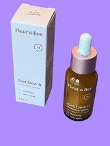 Fleur & Bee Just Dew It Hydrating Serum Hyaluronic Acid 1 Oz NIB - $34.64