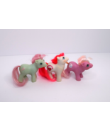 Vintage G1 My Little Ponys Baby Ponys Lot of 3 Tiddly Winks, Hugs, &amp; Cud... - $495.96 MXN