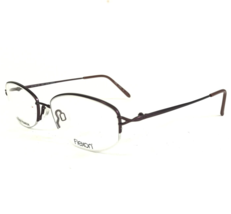 Flexon by Marchon Eyeglasses Frames 635 SOFT SATIN PURPLE Oval 53-18-135 - £62.26 GBP