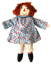 Raggedy Ann Doll 85th Anniversary 2000 Copper Hair I Love You Heart 17&quot; tall - $24.18