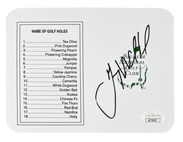 GARY WOODLAND  Signed Autograph AUGUSTA NATIONAL SCORECARD MASTERS JSA C... - £38.64 GBP