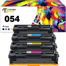 Toner Bank Compatible Toner Cartridge Replacement For Canon 054 054H, Pack). - $77.93