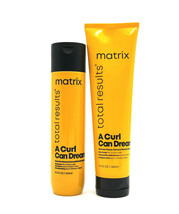 Matrix A Curl Can Dream Shampoo 10.1 oz &amp; Rich Mask 9.4 oz For Curls &amp; C... - £29.62 GBP