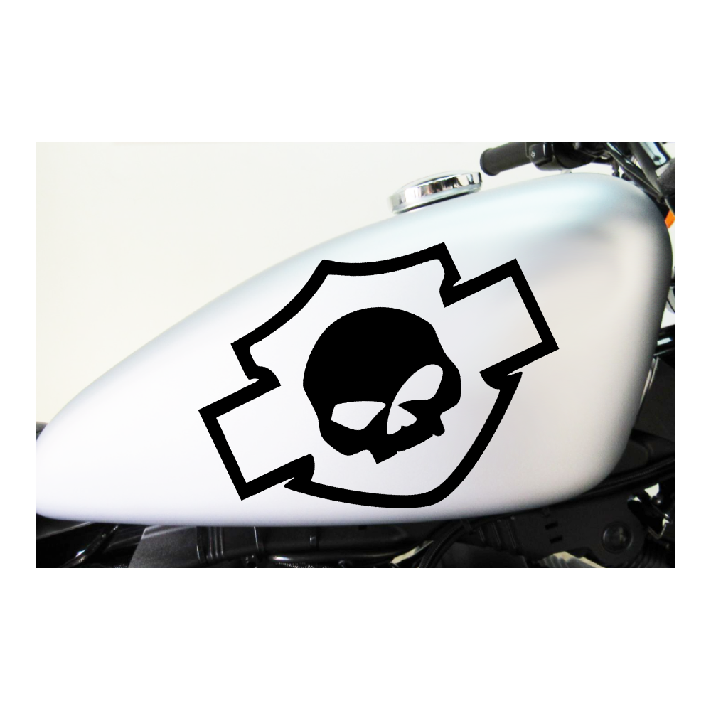 Harley Davidson Vinyl Decal Sticker Motorcycle Biker Moto Club Bar and S... - $1.97+