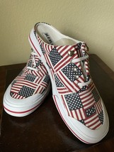 Jubilee Canvas Shoes Women Size: 11 Us (Men 9.5 Us) New Clogs Sneakers Flag Usa - £55.05 GBP