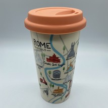 Anne Was Here Coffee Tea Travel Tall Mug Cup New Rome Italy 12 oz. - £11.99 GBP