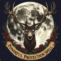 50-200X JULY 10TH FULL BUCK MOON BUCK WARD HIGHEST PROTECTION MAGICK ALBINA  image 2