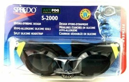 Vintage SPEEDO S-2000 Anti Fog Coated Lenses GOGGLE Fitness Swim Water Sports  - £10.27 GBP