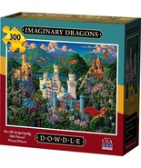 Imaginary Dragons 300 Piece Jigsaw Puzzle 16 x 20&quot; Dowdle Folk Art - $471.03 MXN