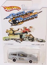 Gray 1980 CHEVY Corvette Custom Hot Wheels Smokey &amp; Bandit Series Car w/ RR - £74.12 GBP